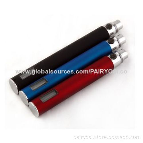 ego LCD display remaining capacity and smoked puffs, eGo threaded